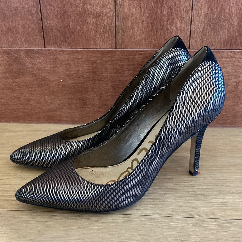 Sam Edelman Sexy Tineless Black Stiletto Heels